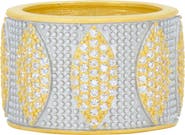 FREIDA ROTHMAN Armor of Hope Brooklyn in Bloom Rhinestone Bracelet