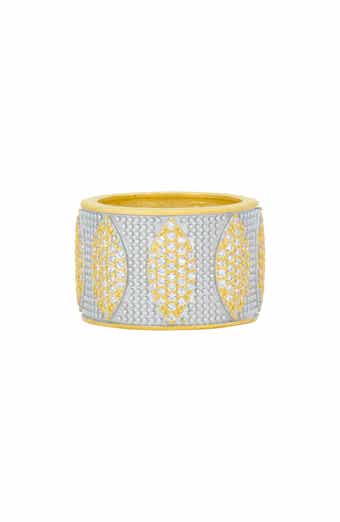 FREIDA ROTHMAN Armor of Hope Brooklyn in Bloom Rhinestone Bracelet