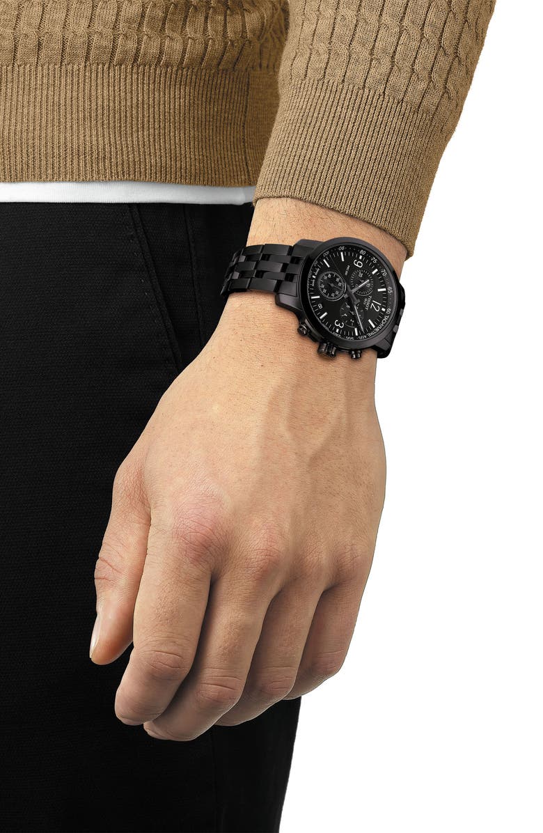 Tissot T-Sport PRC 200 Bracelet Chronograph Watch, 43mm, Alternate, color,
