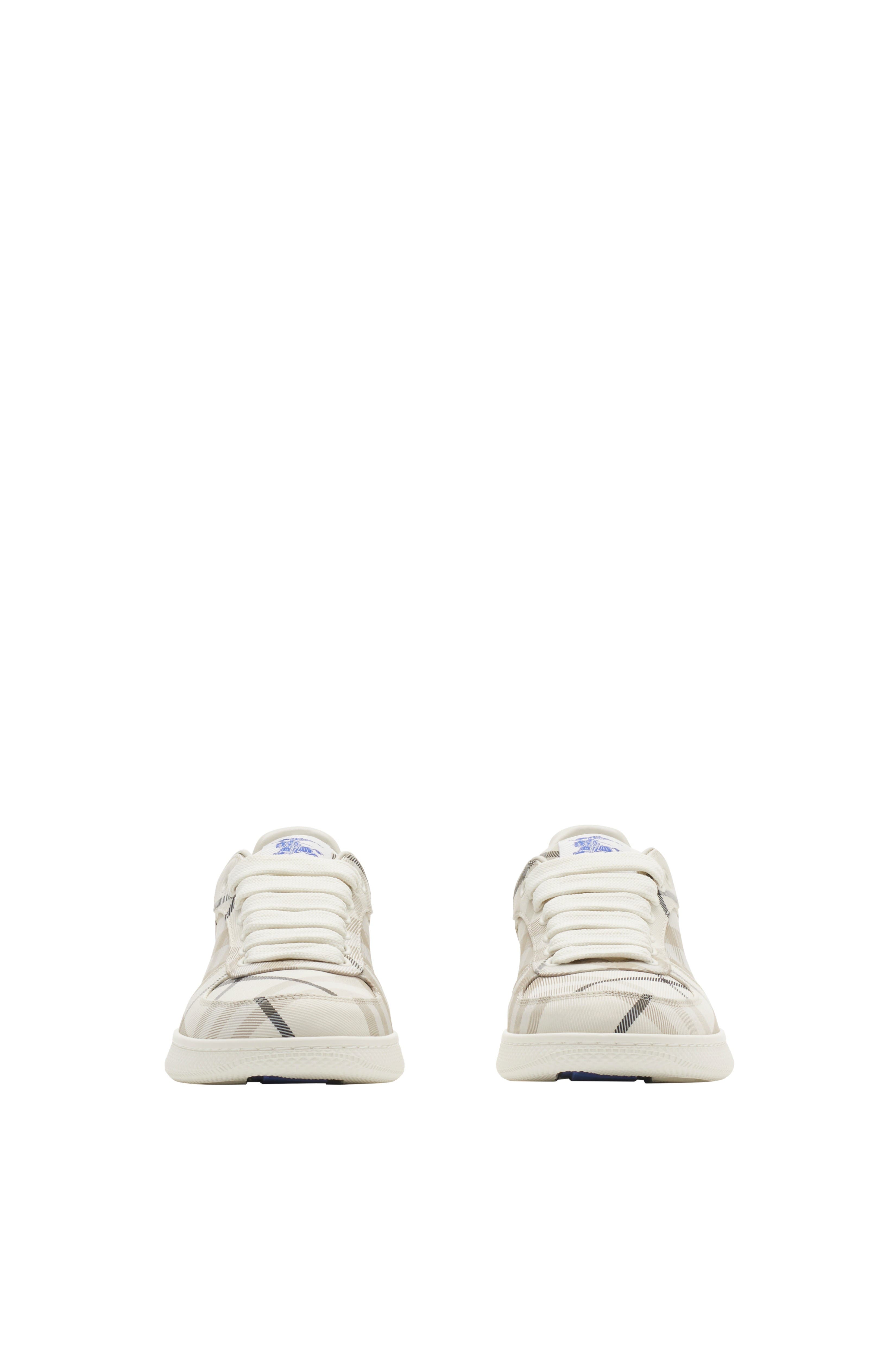 Burberry Check Terrace Sneakers, Alternate, color, Cotton