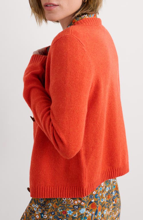 Seasalt Cornwall Tern Tide Merino Wool Blend Cardigan In Red