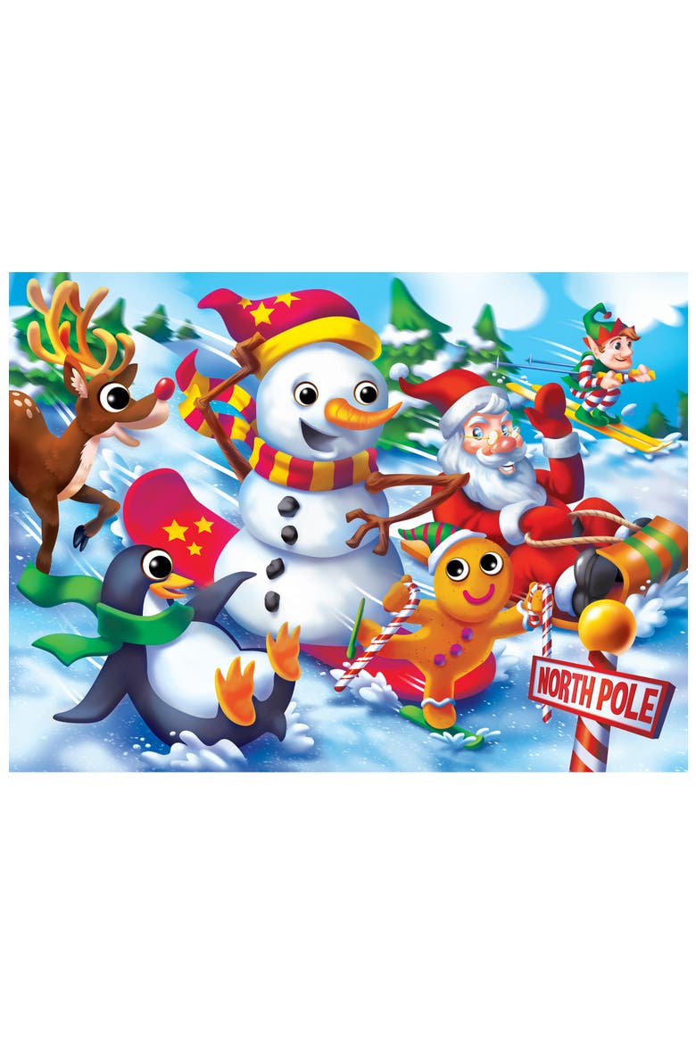 Googly Eyes Christmas 48 Piece Puzzle, Alternate, color, Multicolor