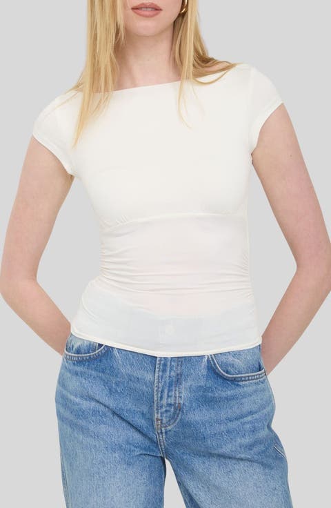 Boat Neck Top