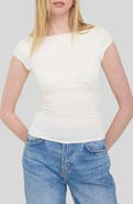 Blu Pepper Boat Neck Top