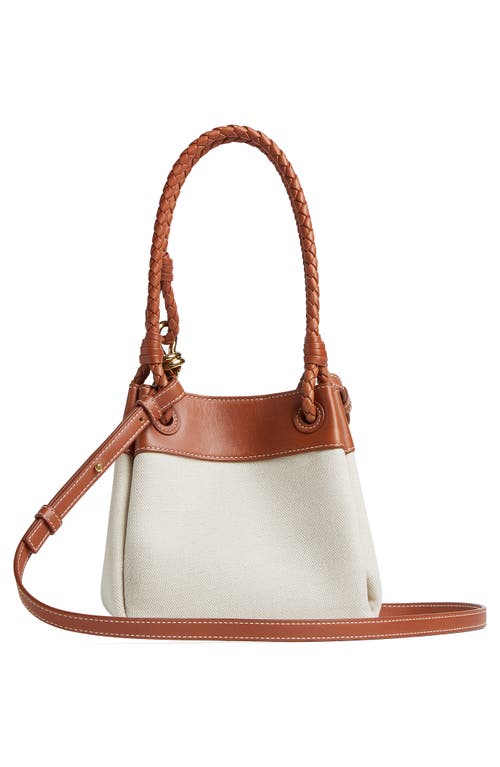 Bottega Veneta Small Parachute In Natural Light Wood