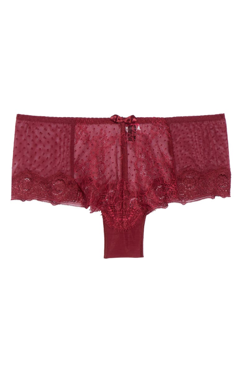 Passionata by Chantelle 'Blossom' Sheer Lace Hipster Briefs, Alternate, color, 