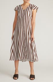 Universal Standard Victoria Linen Blend Dress