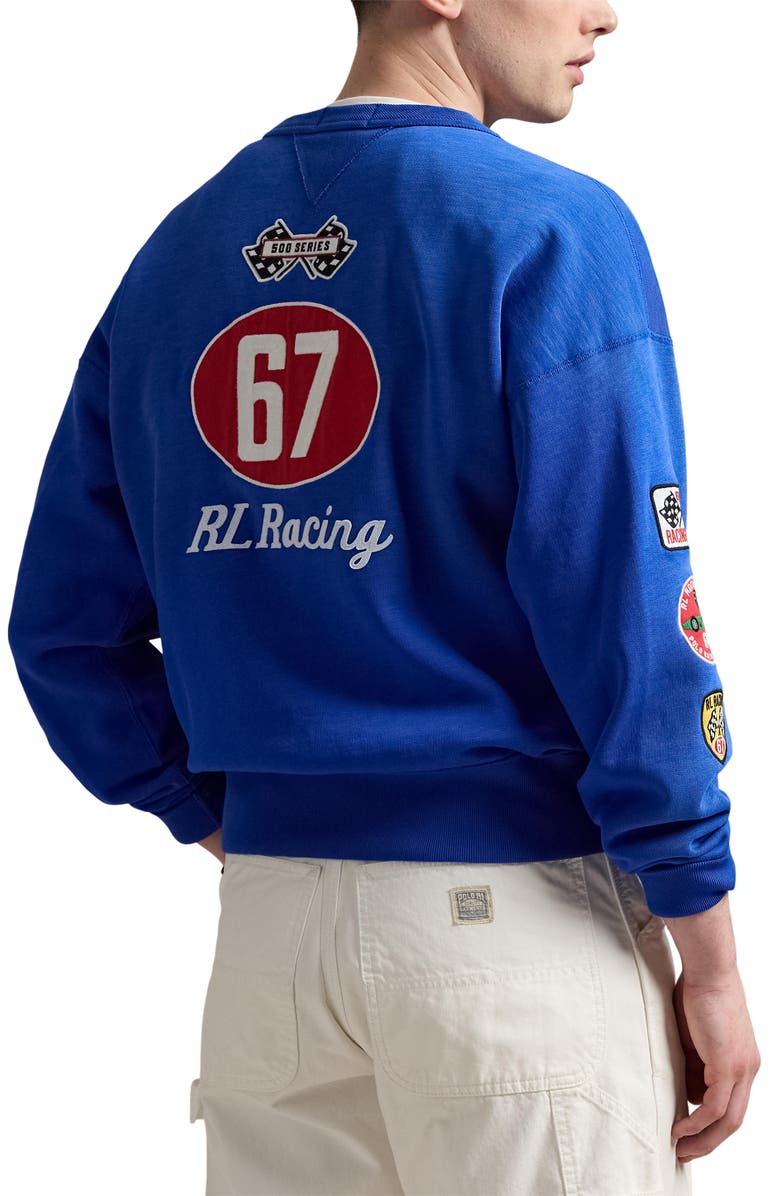 Polo Ralph Lauren Vintage Fit Appliqué Sweatshirt, Alternate, color,