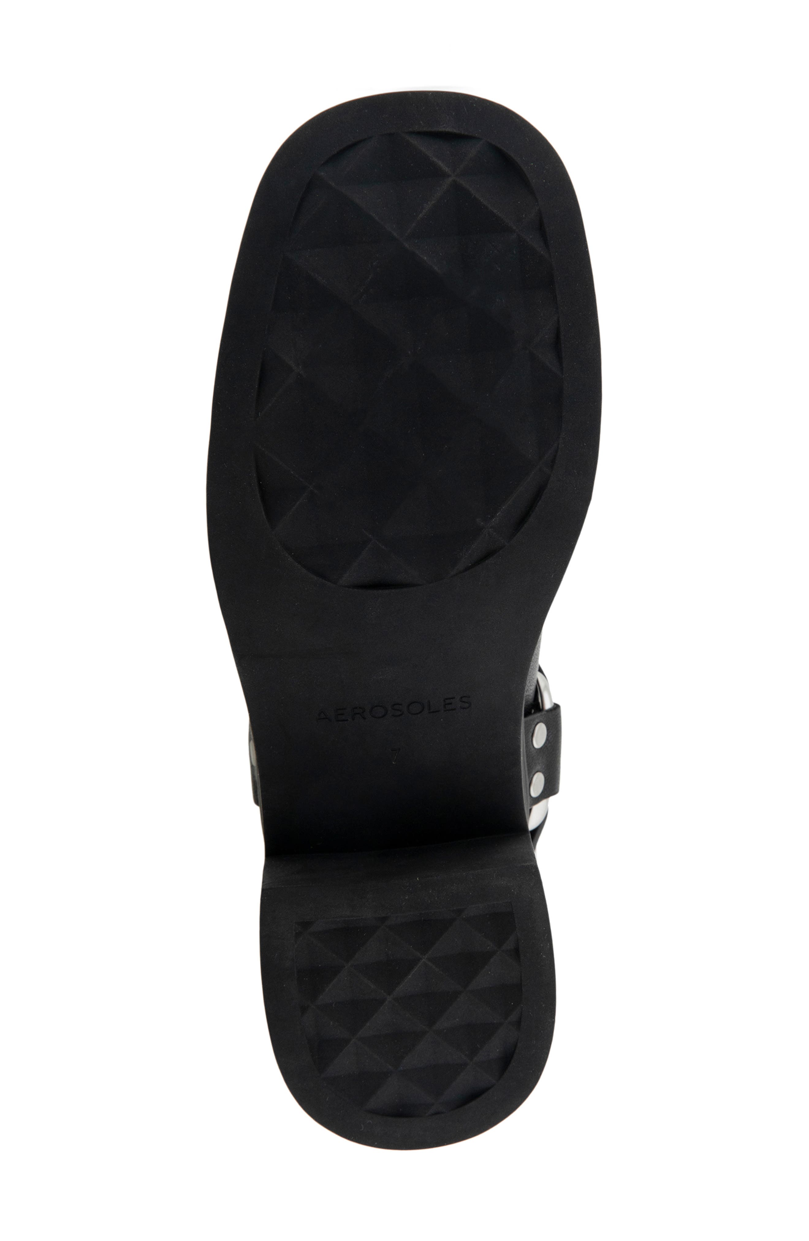 Aerosoles Maya Slingback Mule, Alternate, color, Black Leather