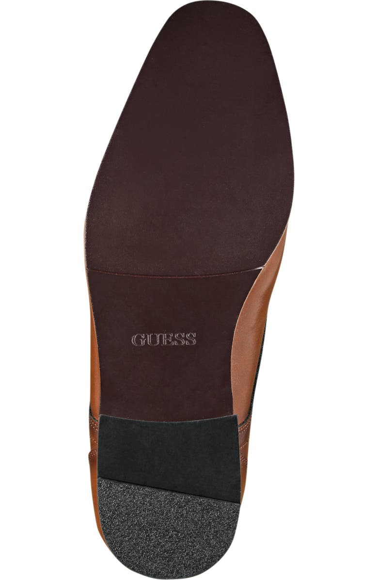 GUESS Sulai Cap Toe Derby, Alternate, color, Dark Natural