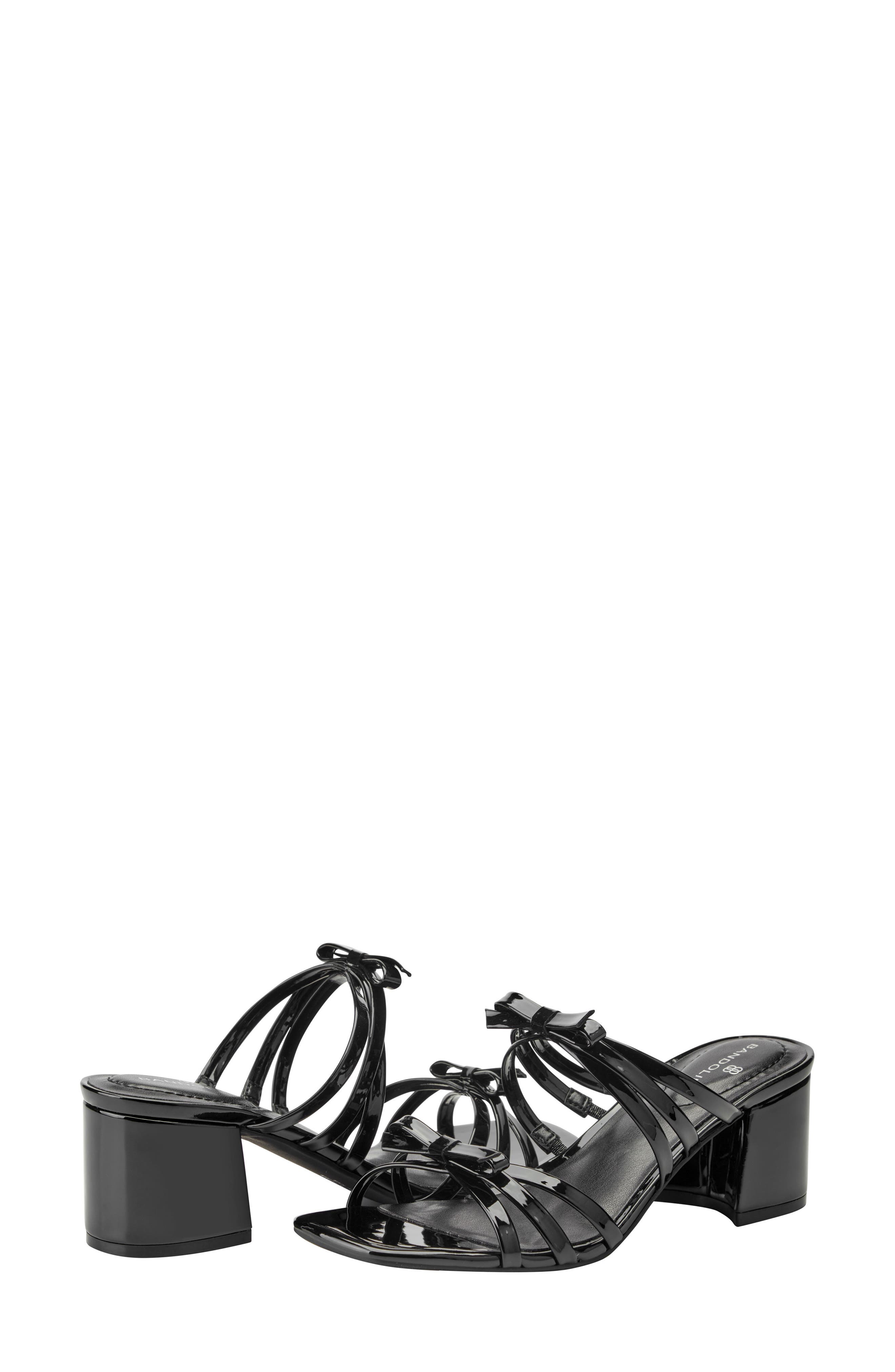 Bandolino Mattien Slide Sandal, Alternate, color, Black