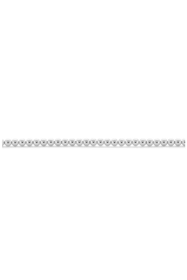 11G Polished Sterling Silver Bead Bracelet, Alternate, color, SILVER