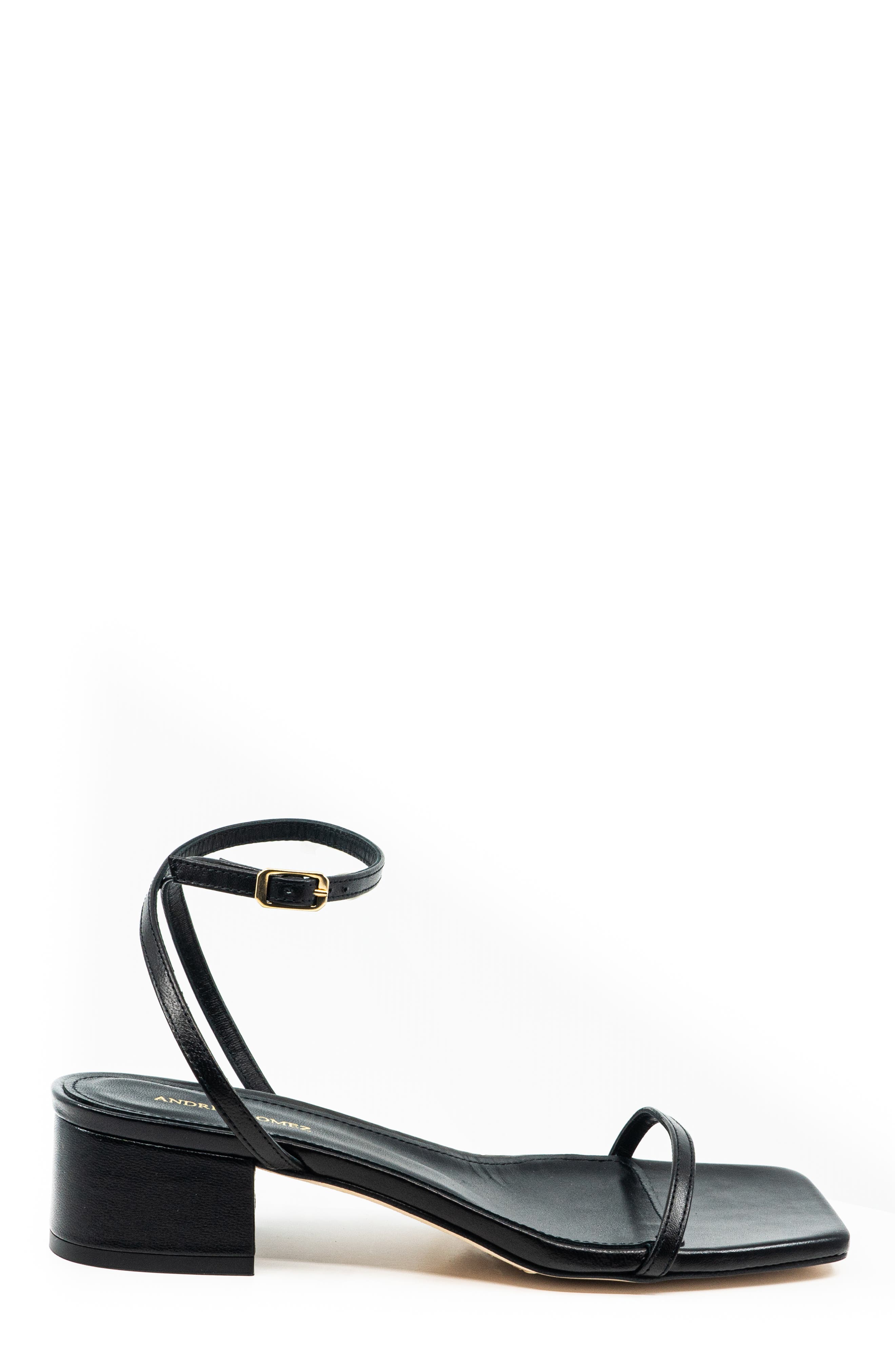 Andrea  Gomez Brook Sandal, Main, color, Black