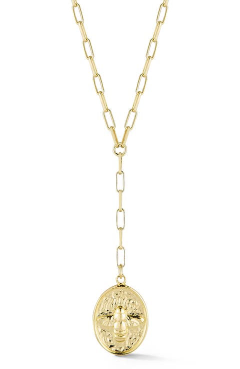 Bee Lariat Necklace