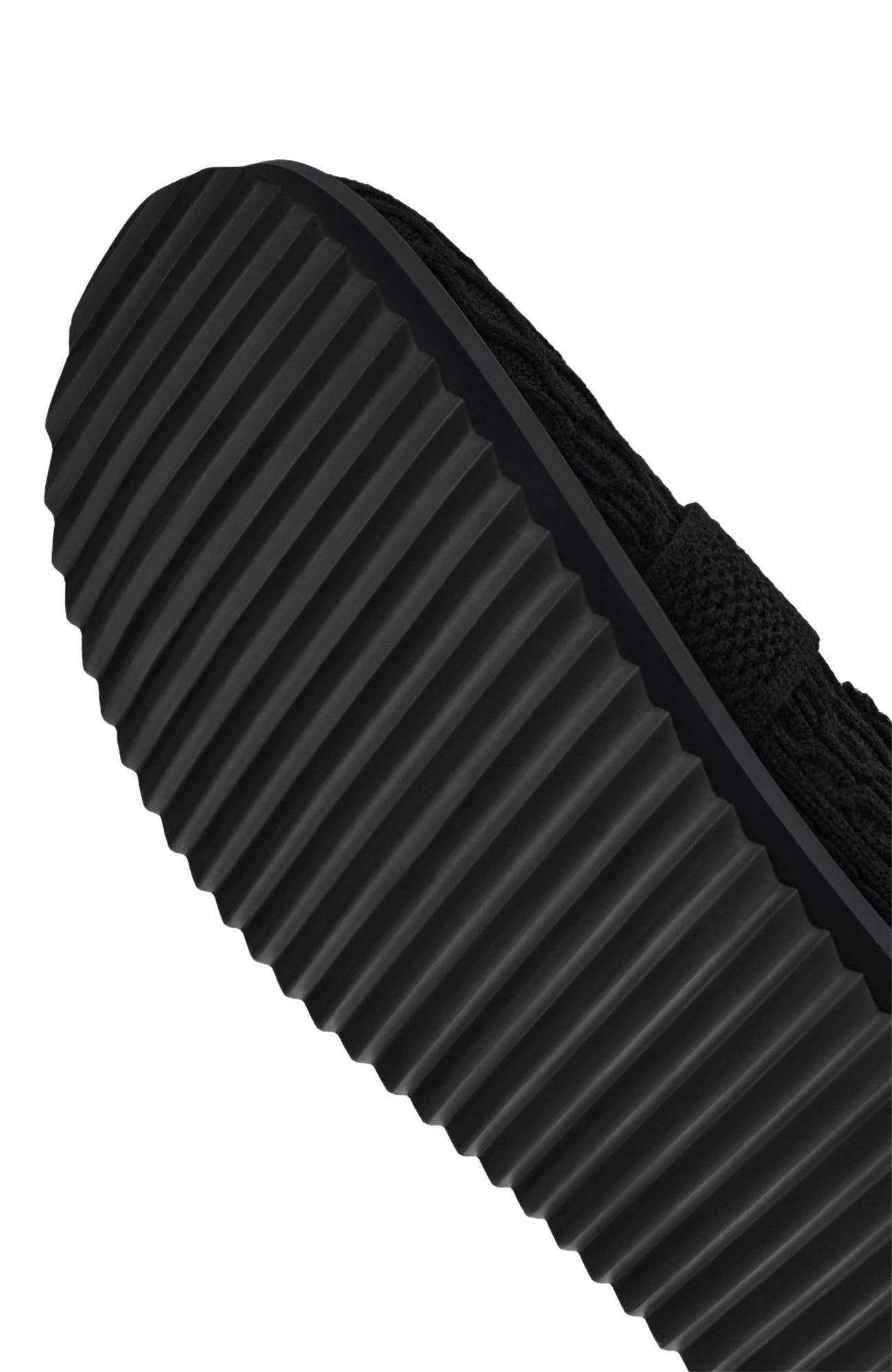 VIVAIA Round-Toe Wool Slippers, Alternate, color, Black