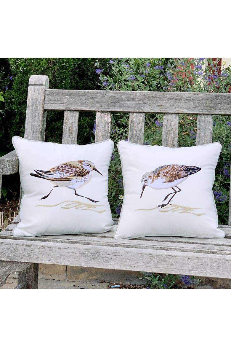 Piper Chillin' Left Indoor/Outdoor Accent Throw Pillow Decor, Alternate, color, Gray