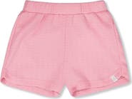 Deux par Deux Crinkle Jersey Elastic Waist Shorts