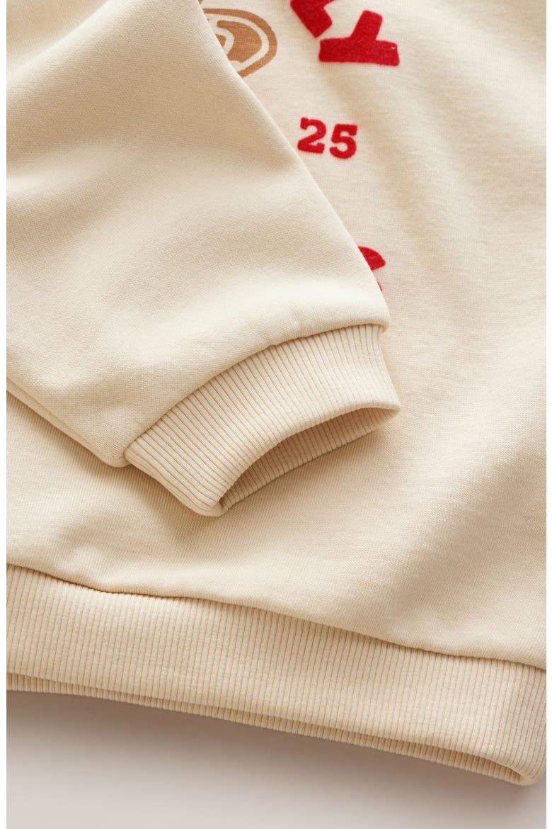 Kids' Christmas Graphic Sweatshirt, Alternate, color, NEUTRAL