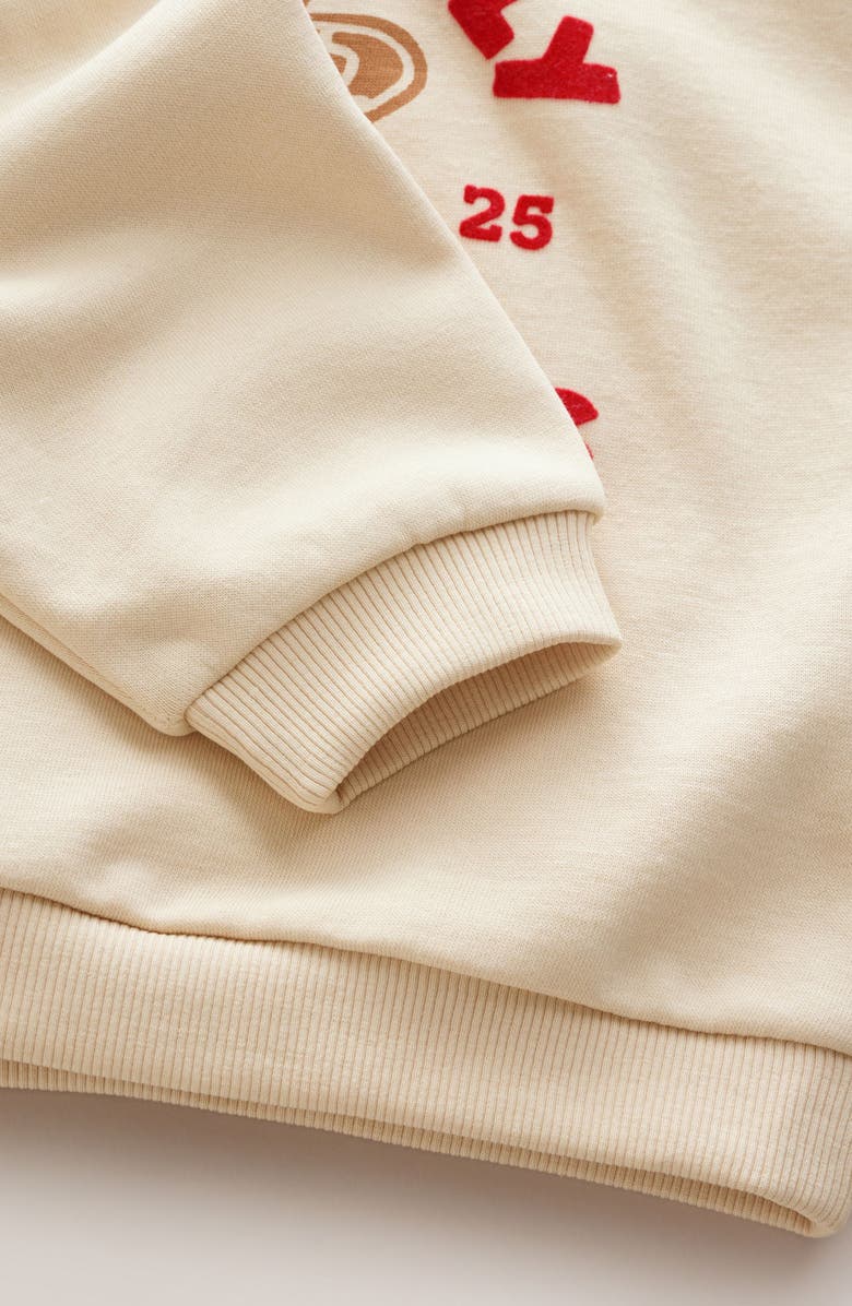 NEXT Kids' Christmas Graphic Sweatshirt, Alternate, color, Neutral