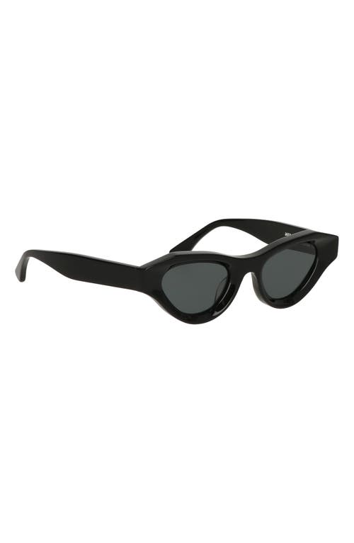 Cult Gaia X Thierry Lasry Jaya 49mm Cat Eye Sunglasses In Black
