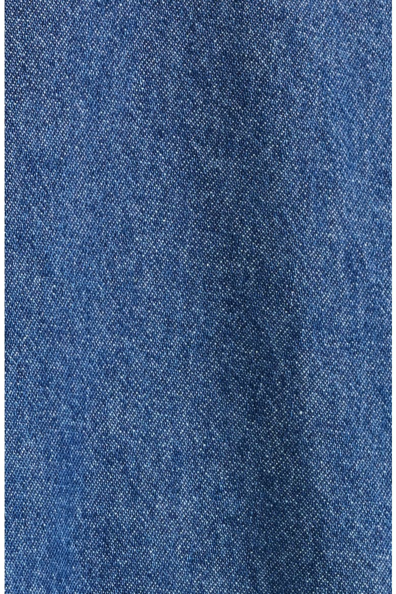 Button Front Denim Midi Skirt, Alternate, color, ARIES WASH