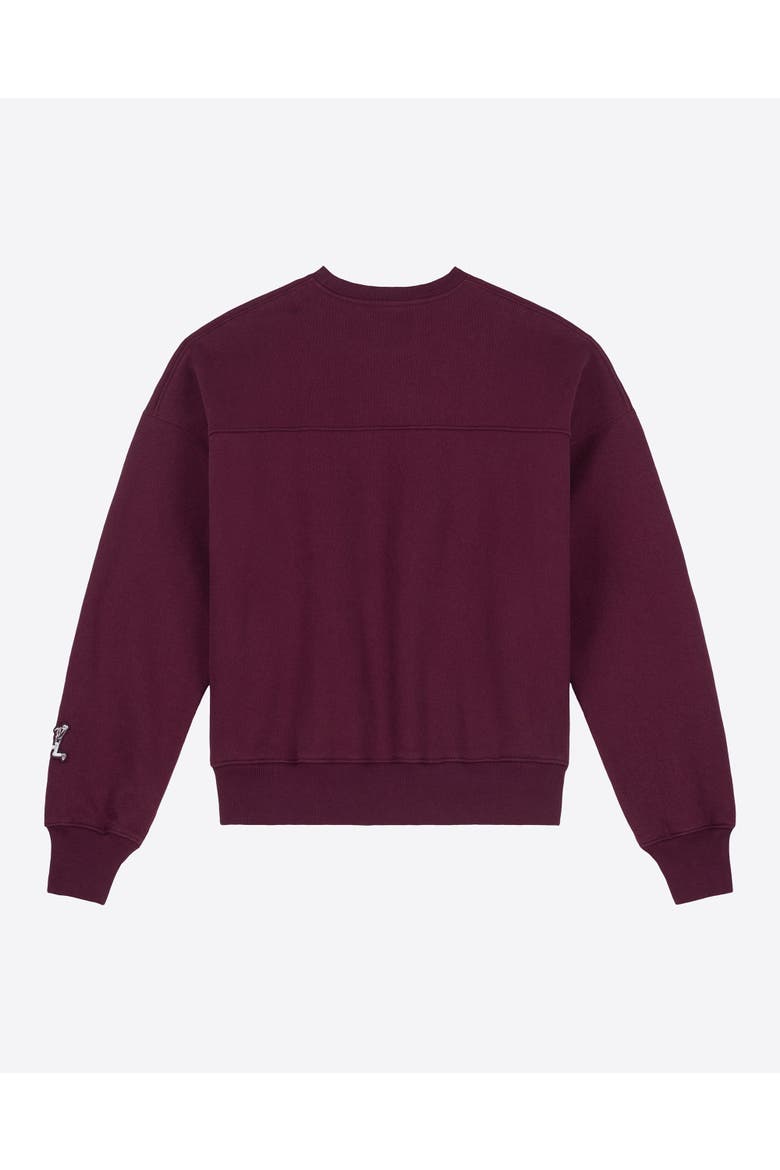 Perennial Sweatshirt, Alternate, color, Wine Red