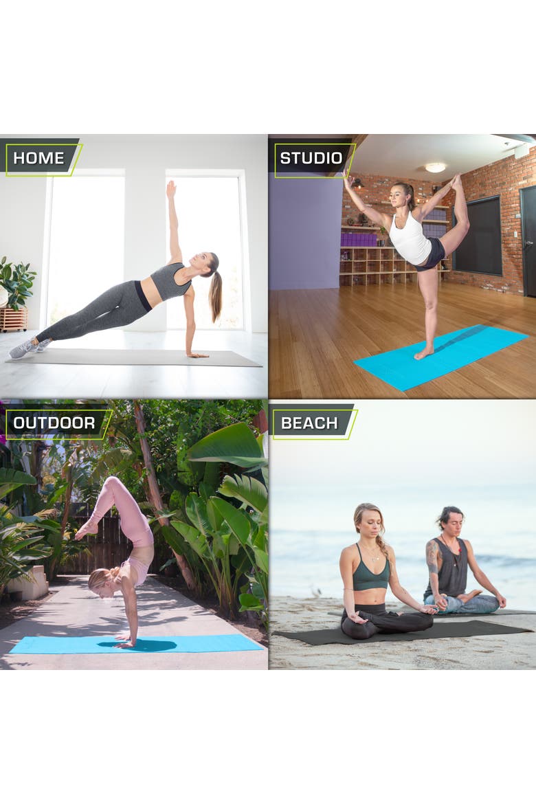 Classic Yoga Mat 1/8-in, Alternate, color, Gray