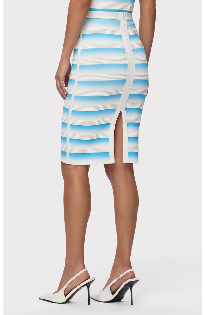 Herve Leger The Jessi Skirt, Alternate, color, Sky Ombre