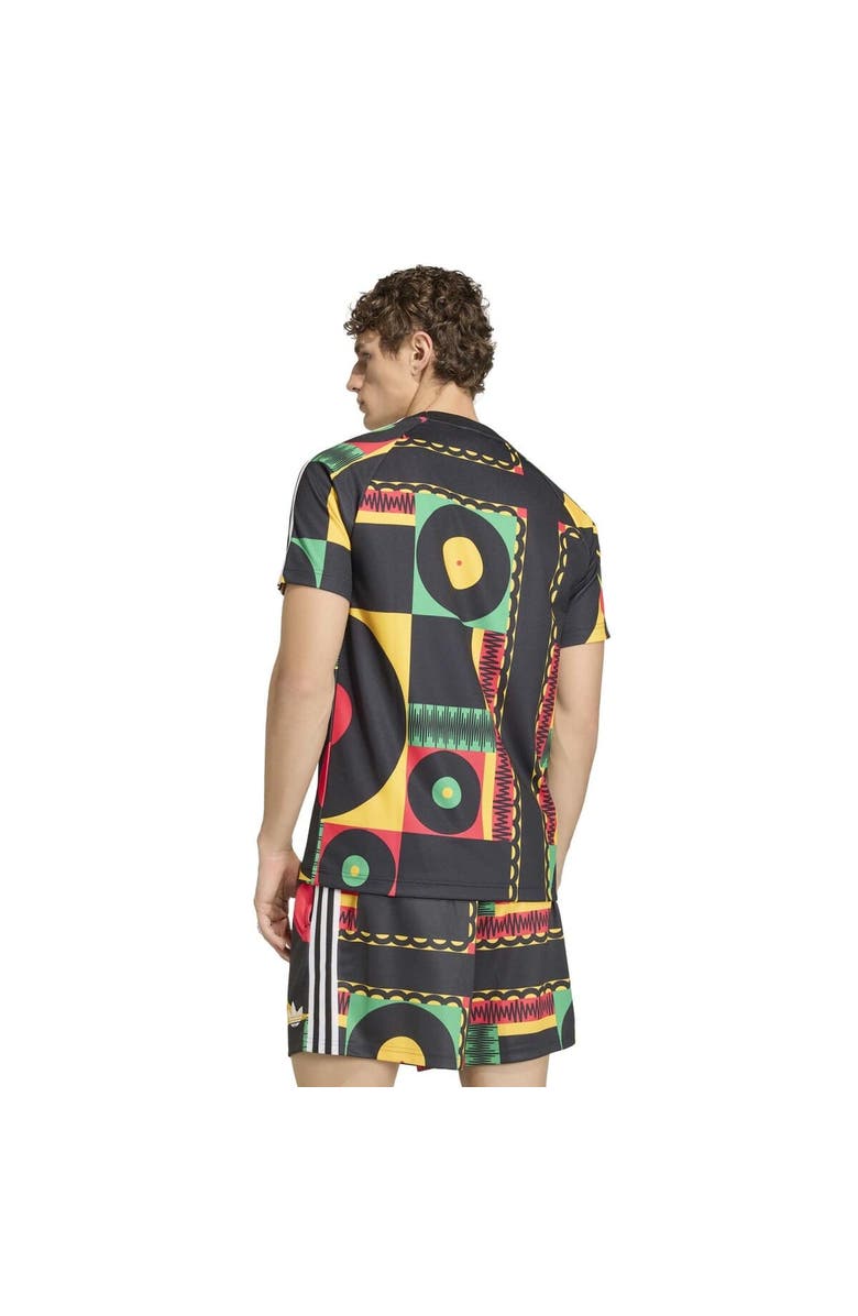 adidas Men's adidas Yellow Jamaica National Team Originals T-Shirt, Alternate, color, Black