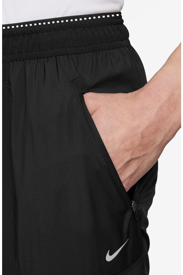 Dri-FIT Running Pants with Reflective Accents, Alternate, color, BLACK/ REFLECTIVE SILVER