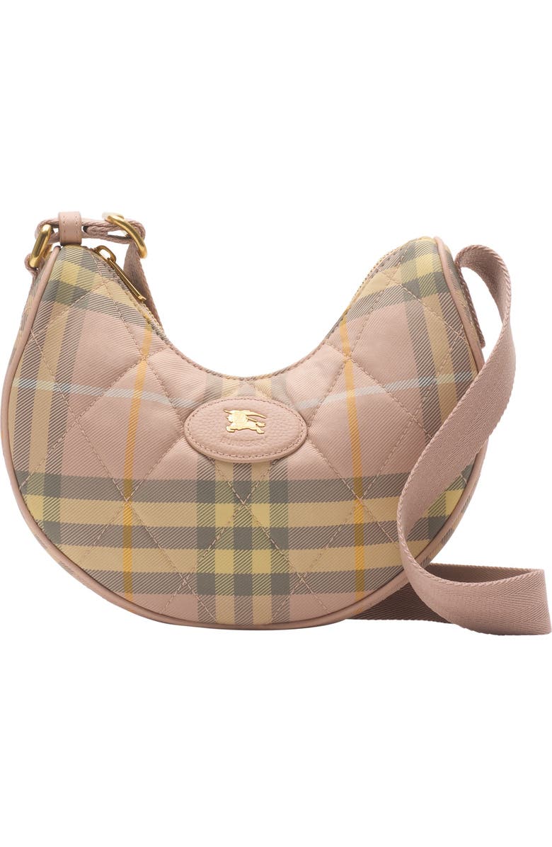 Burberry Horseshoe Crossbody Bag, Main, color, Teacup Pink
