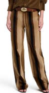 TWP Isla Stripe High Waist Wide Leg Pants