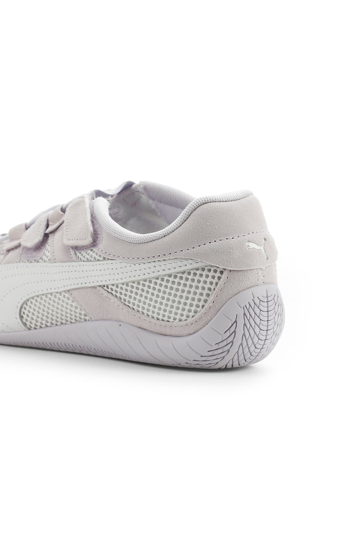 PUMA Kids' Speedcat Go Sneaker, Alternate, color, Spring Lavender/ White/ Gray