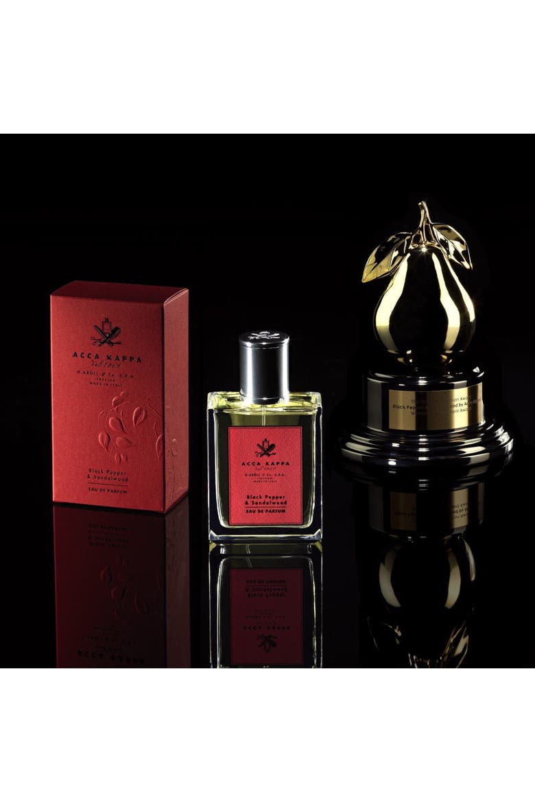 Black Pepper & Sandalwood Eau de Parfum, Alternate, color, White