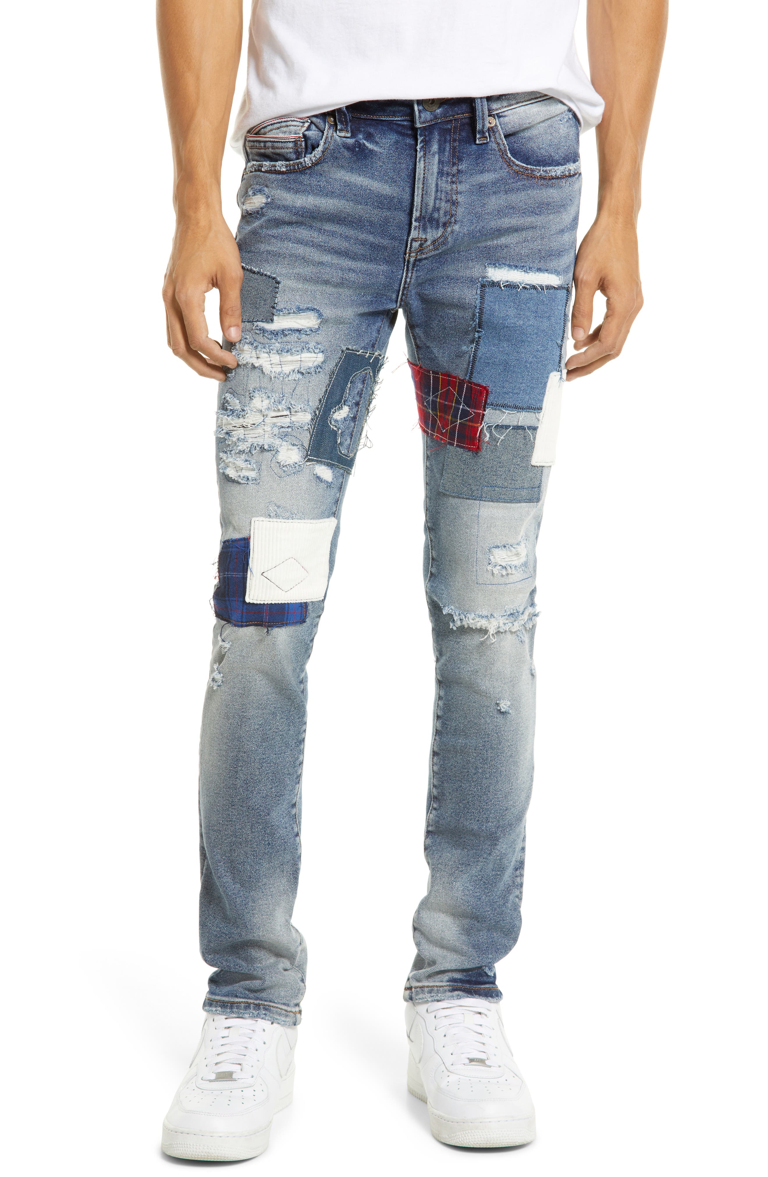 Cult of Individuality Destroyed Punk Super Skinny Jeans (Men ...