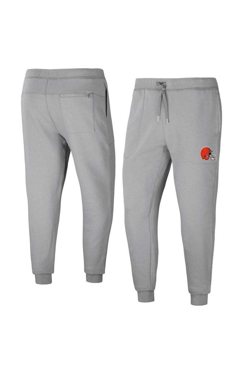 NFL X DARIUS RUCKER Men's NFL x Darius Rucker Collection by Fanatics Gray Cleveland Browns Fleece Jogger Pants, Main, color, 