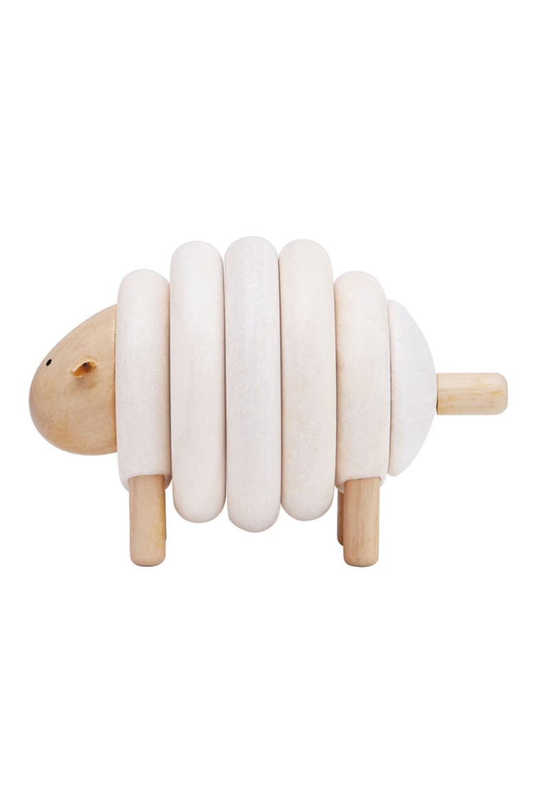 Lacing Sheep Toy, Alternate, color, WHITE