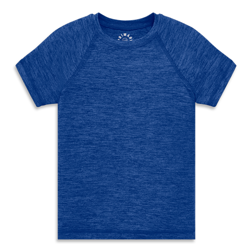 Primary Kids Staycool Tee In Cobalt