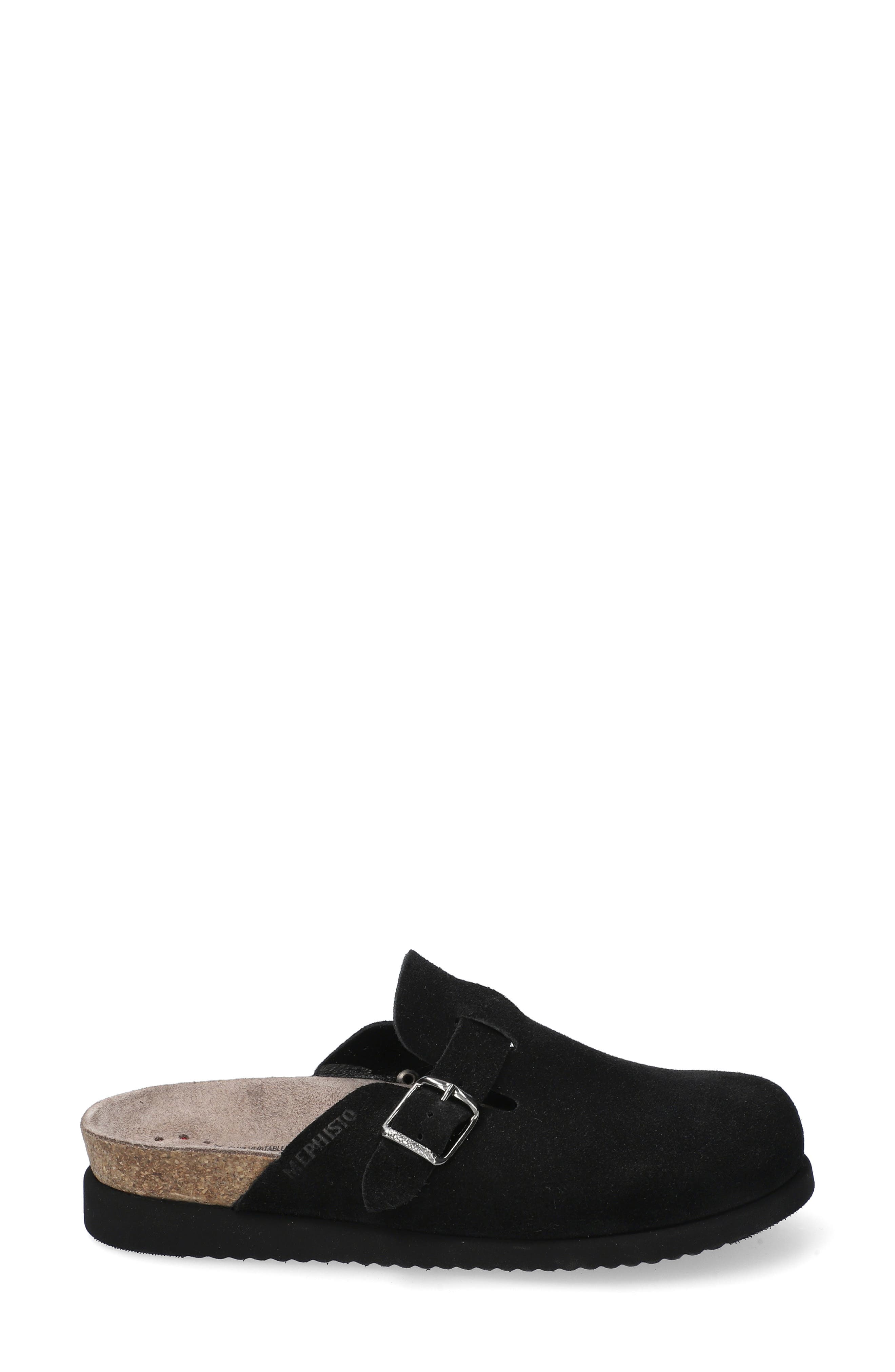 Mephisto Halina Footbed Clog, Alternate, color, Black