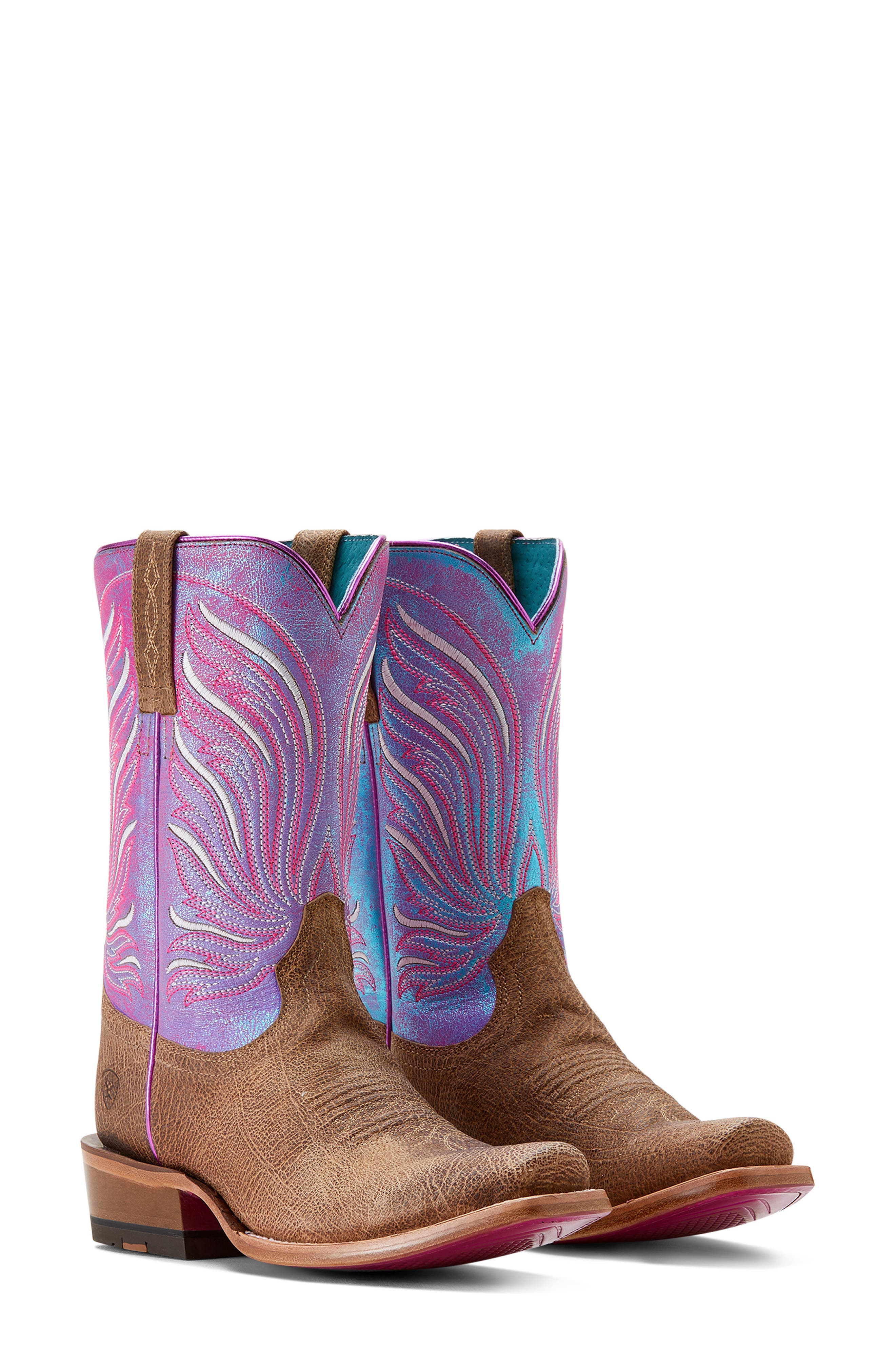 Ariat Futurity Dash Western Boot, Alternate, color, Scratched Tan