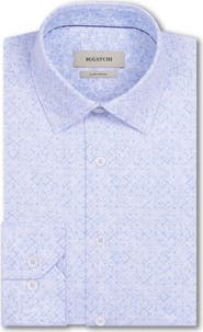 Bugatchi Jimmy OoohCotton® Floral Print Button-Up Shirt