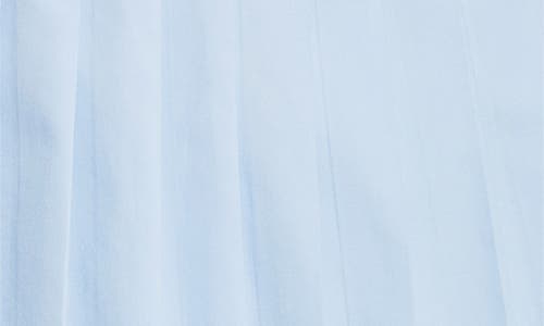 Sporty And Rich Womens Washed Hydrangea Anae Pleated Cotton-poplin Mini Skirt In Light/pastel Blue