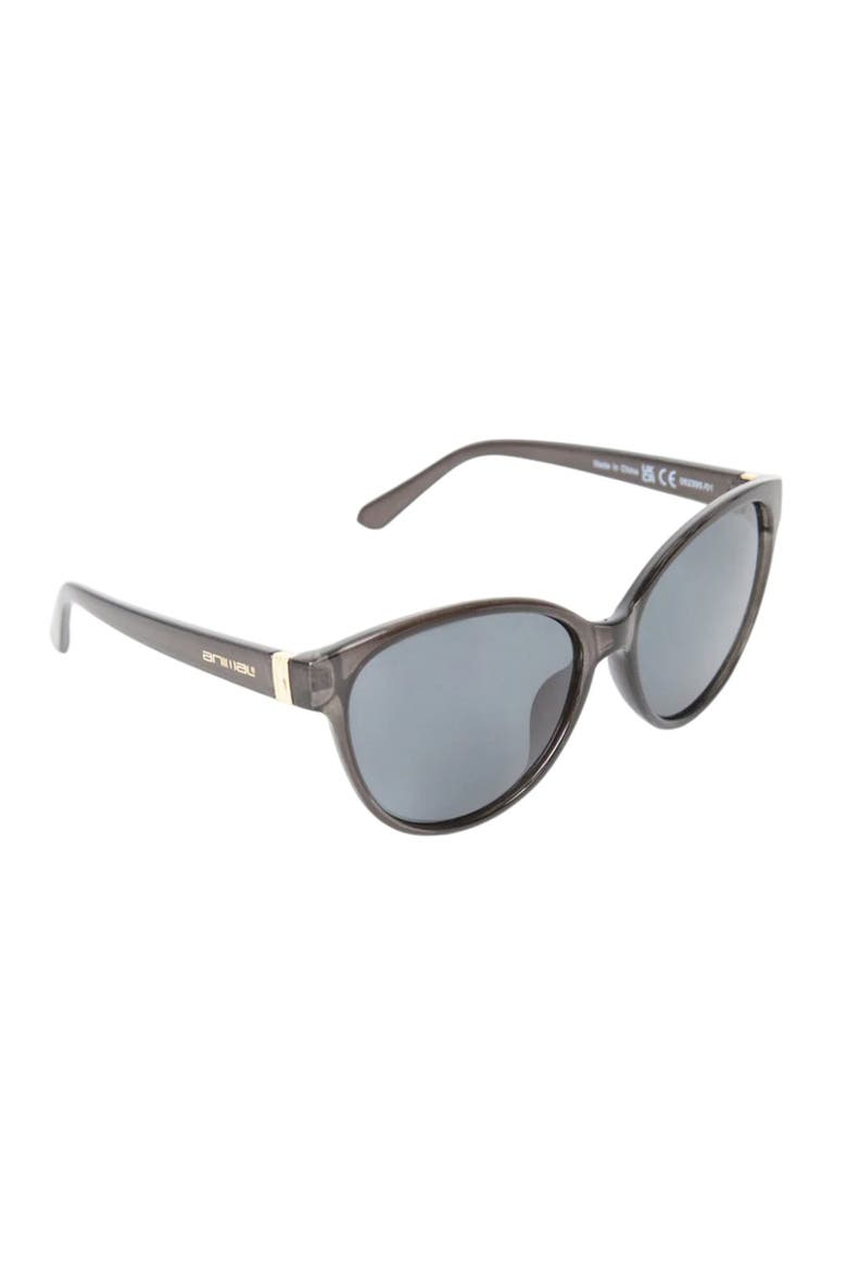 Cleo Polarised Sunglasses, Alternate, color, Black