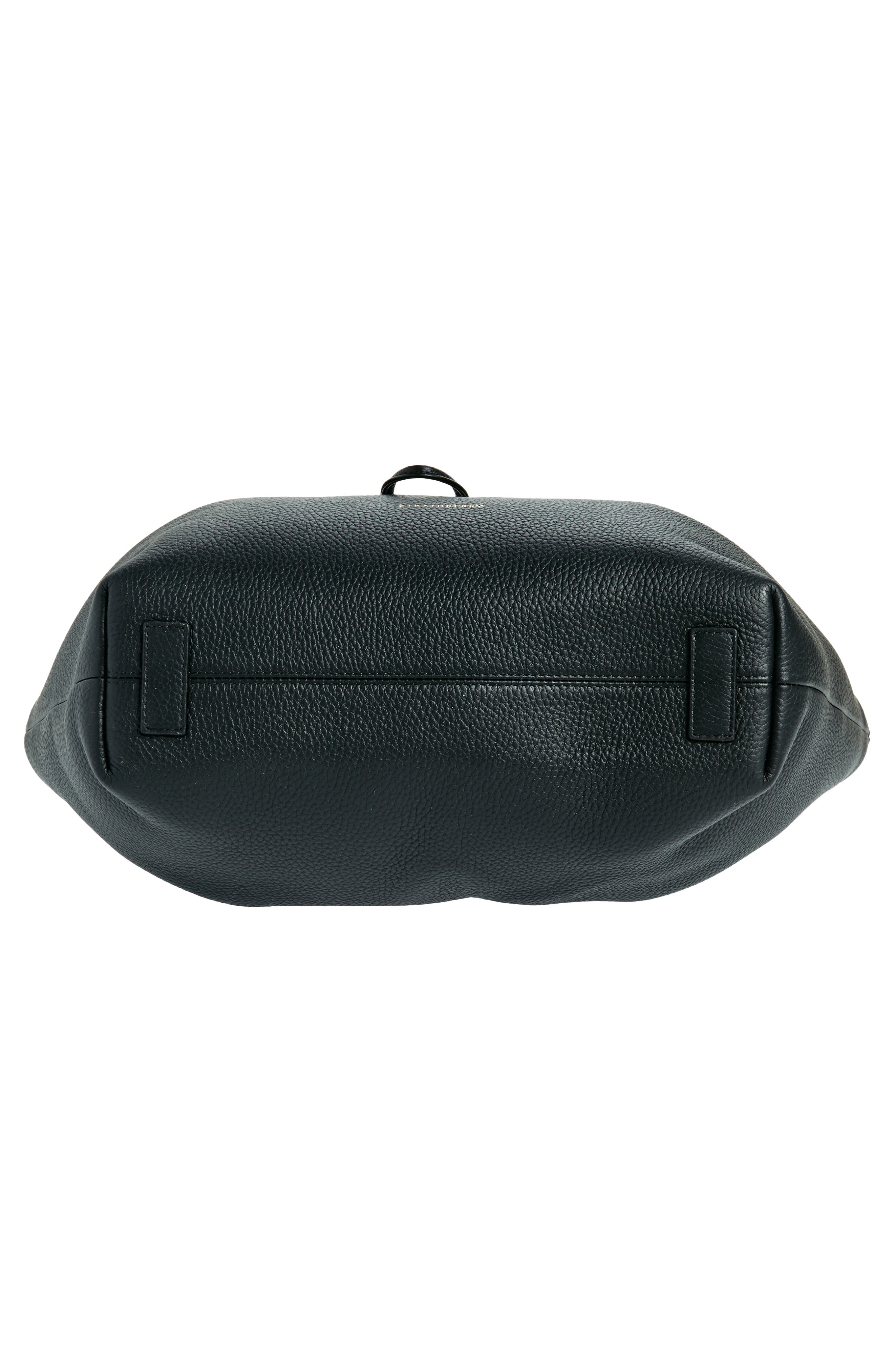 Strathberry Osette Leather Shopper, Alternate, color, Black