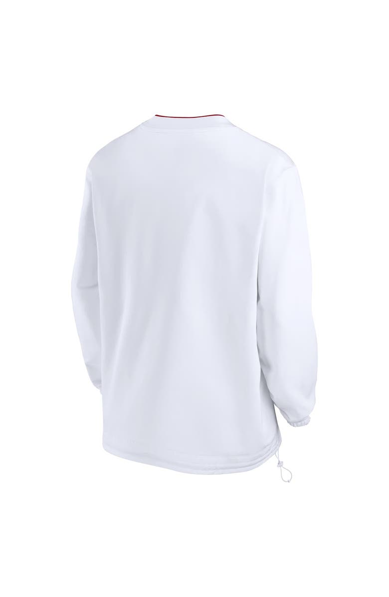 Nike Men's Nike White USC Trojans 2024 Sideline Pullover Windshirt, Alternate, color, White