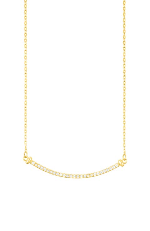Curved Bar Necklace