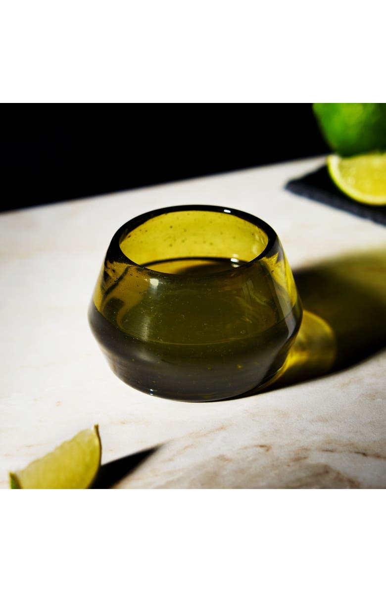 Viski Tequila Copita Glass, Alternate, color, Green