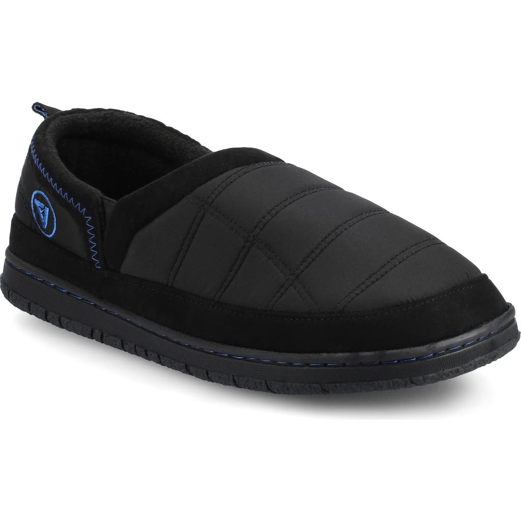 Vance Co. Vance Co Jared Faux Fur Lined Slipper In Black