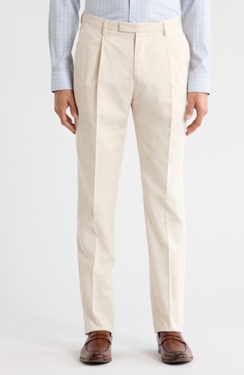 Relaxed Pleated Trousers