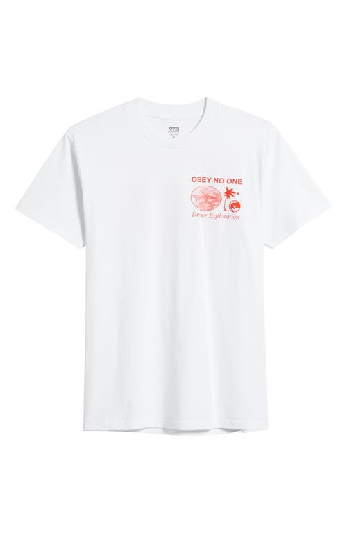 OBEY OBEY DEEPER EXPLORATION GRAPHIC T-SHIRT